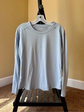 Zella Blue Long Sleeve Top